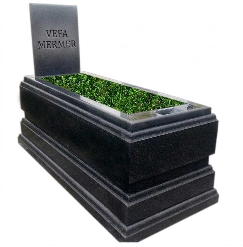 Vefa Mermer G-15 Nero Gaska Granit Mezar – Elazığ