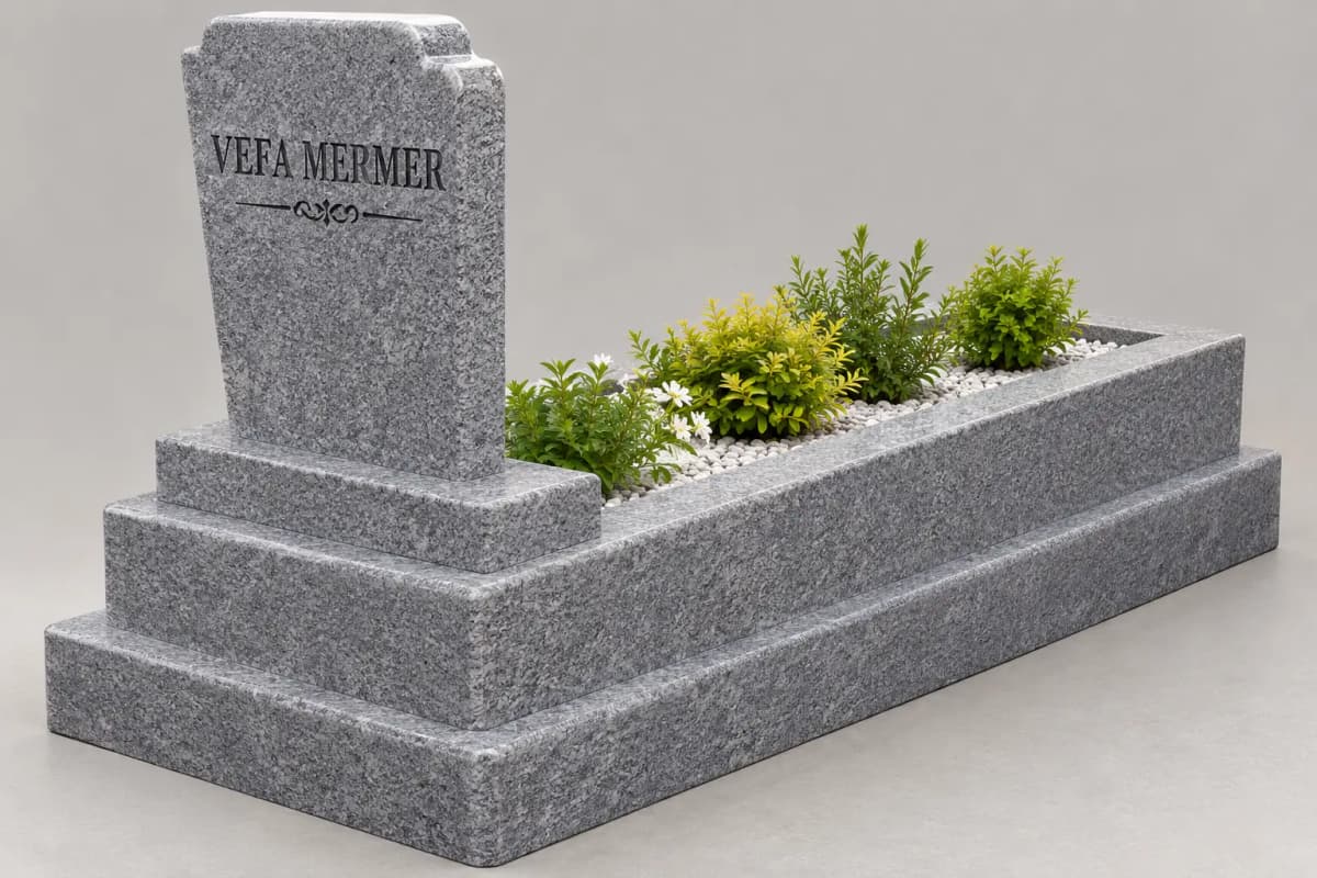 Vefa Mermer G-20 BETA Granit 15-15 Blok Mezar – Elazığ
